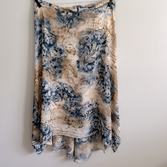 100% silk asymmetrical vintage skirt by Nygard - Picture 1 of 9